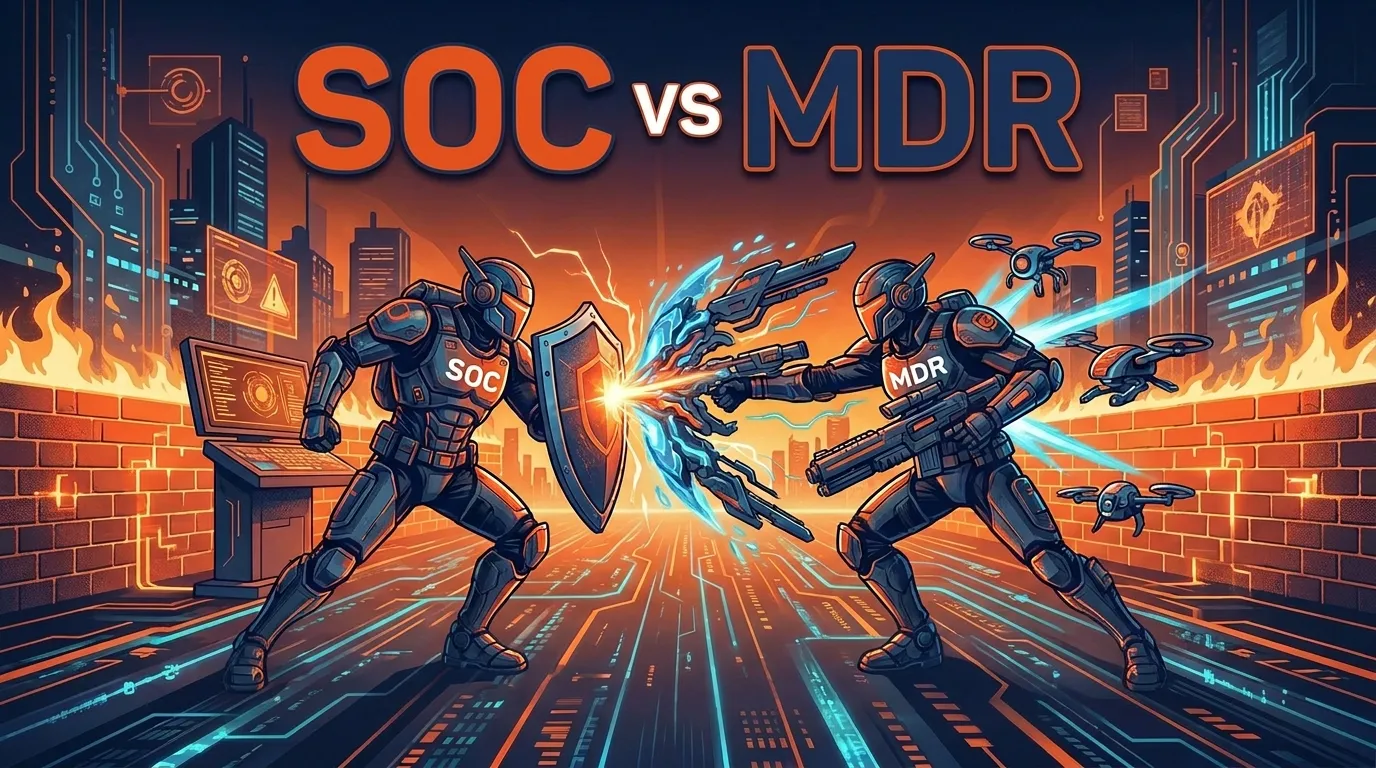 SOC vs MDR: entenda a diferença e saiba qual a sua empresa precisa