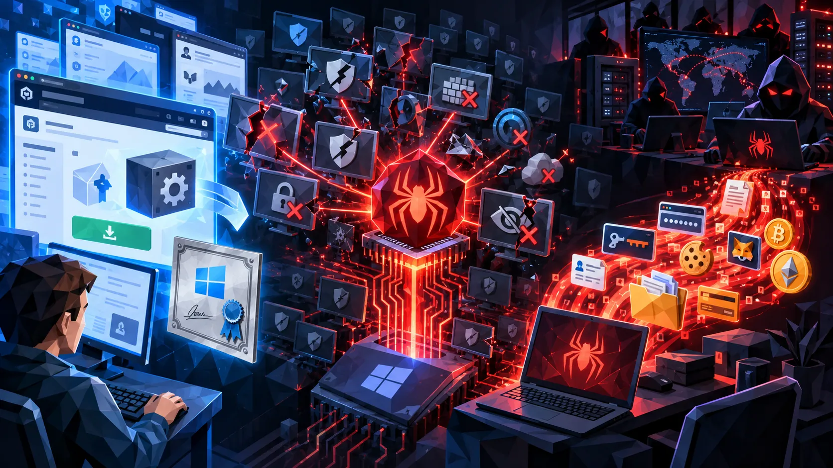 Rapuncel usa driver com assinatura da Microsoft para desativar 145 ferramentas de segurança