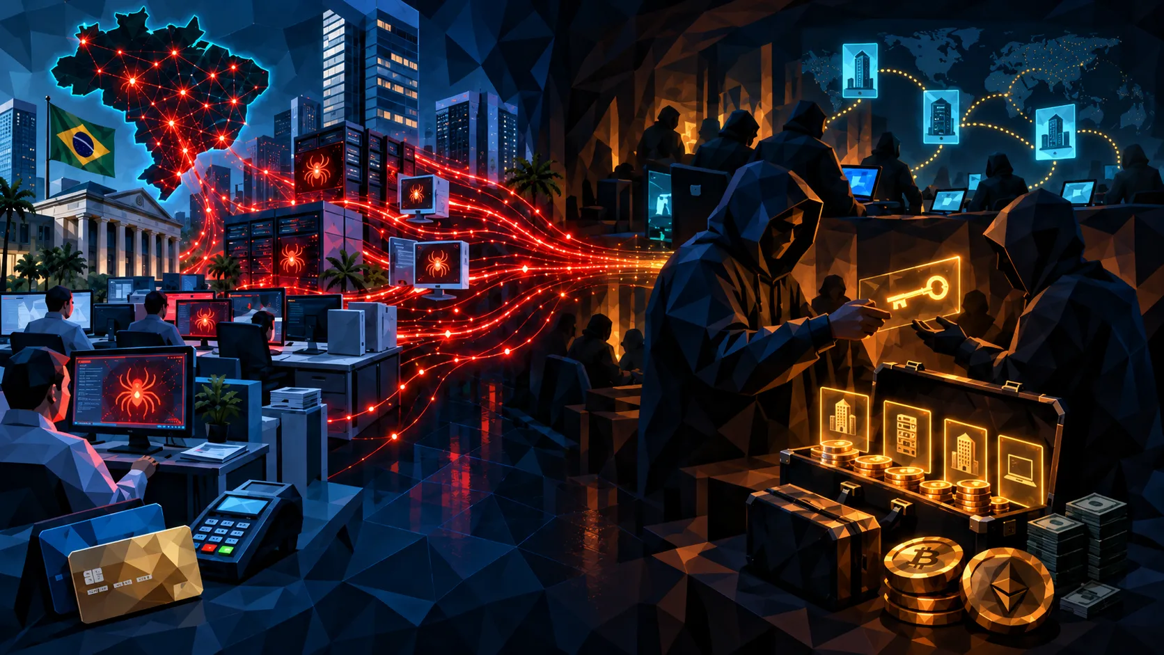 BraZetsu: malware brasileiro usa IA para classificar máquinas invadidas e vender acessos corporativos