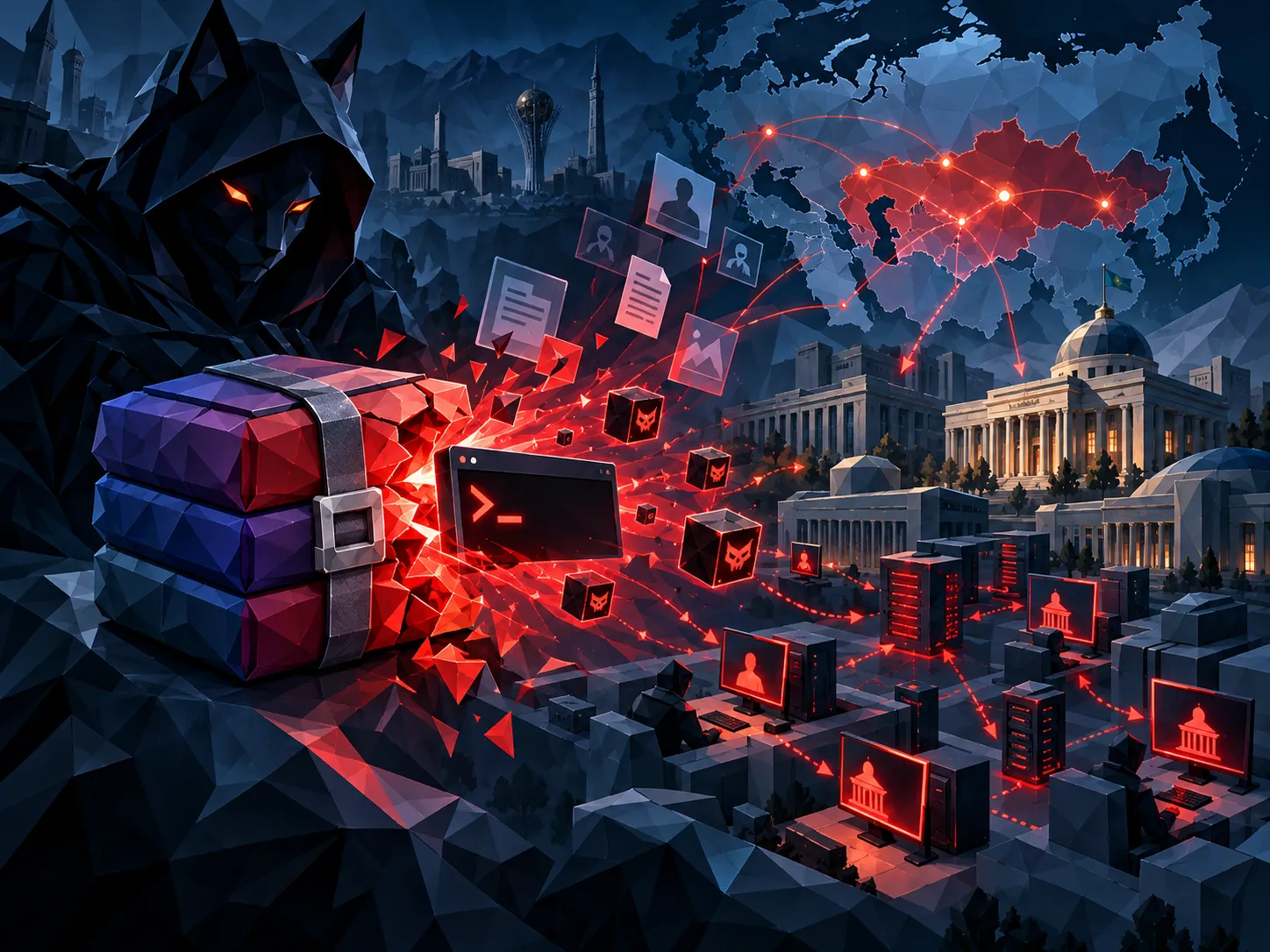 Silent Lynx explora falha no WinRAR contra governos da Ásia Central